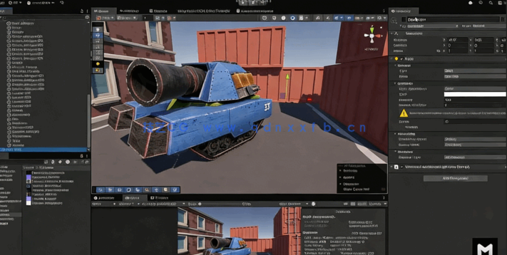 Blender游戏模型资产完制作工业化流程视频教程(图3) Blender游戏模型资产完整制作工业化流程视频教程(图3)