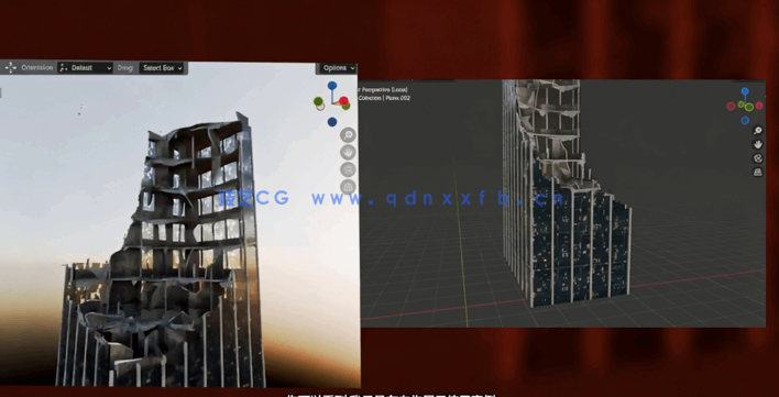 Blender几何节点程序化生成商业级应用进阶技术视频(图3) Blender几何节点程序化生成商业级应用进阶技术视频(图3)
