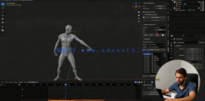 Blender角色摄像机动画核心技术视频教程(图2) Blender角色摄像机动画核心技术视频教程(图2)