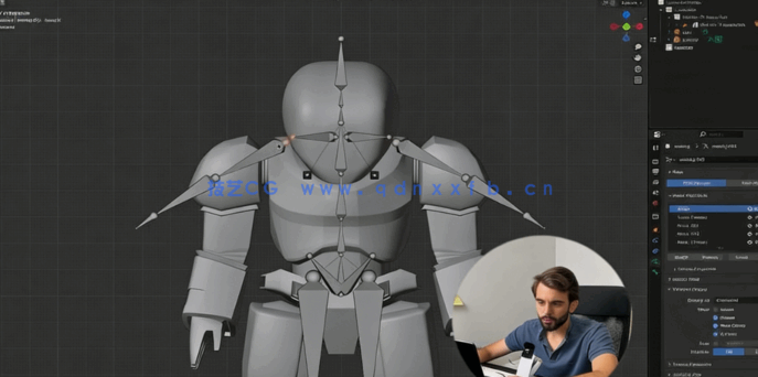 Blender角色摄像机动画核心技术视频教程(图3) Blender角色摄像机动画核心技术视频教程(图3)