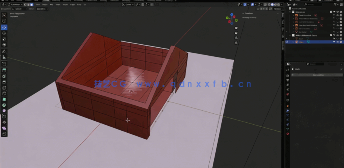 Blender室内设计建模材质渲染动画全流程视频教程(图2) Blender室内设计建模材质渲染动画全流程视频教程(图2)