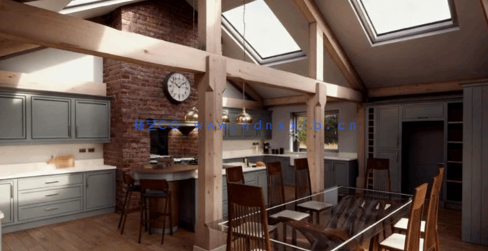 Blender室内设计建模材质渲染动画全流程视频教程(图3) Blender室内设计建模材质渲染动画全流程视频教程(图3)