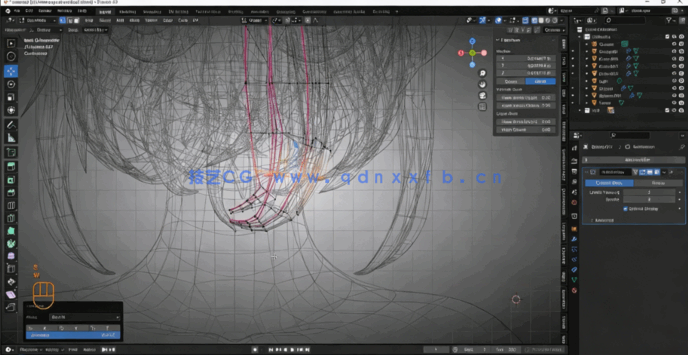Blender日系可爱运动女孩完整实例制作视频教程(图3) Blender日系可爱运动女孩完整实例制作视频教程(图3)