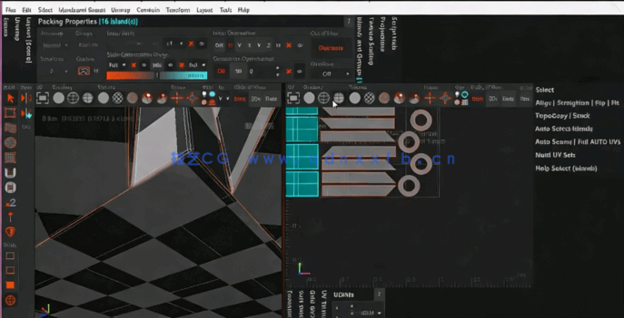 Blender复杂机械结构硬表面建模与UV展开全流程指南(图5) Blender复杂机械结构硬表面建模与UV展开全流程指南视频教程(图5)