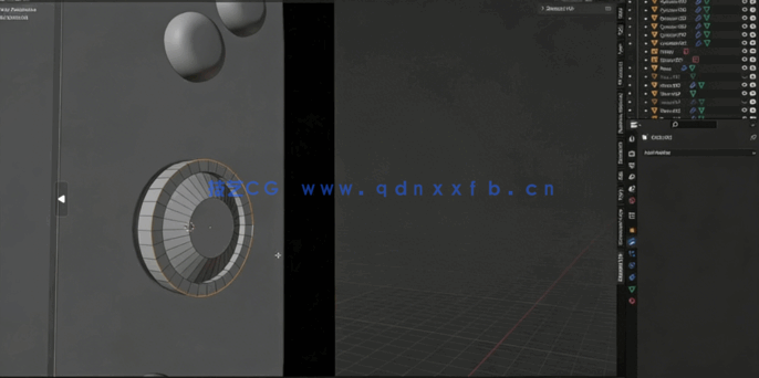 Blender任天堂Switch游戏机建模制作视频教程(图5) Blender任天堂Switch游戏机建模制作视频教程(图5)