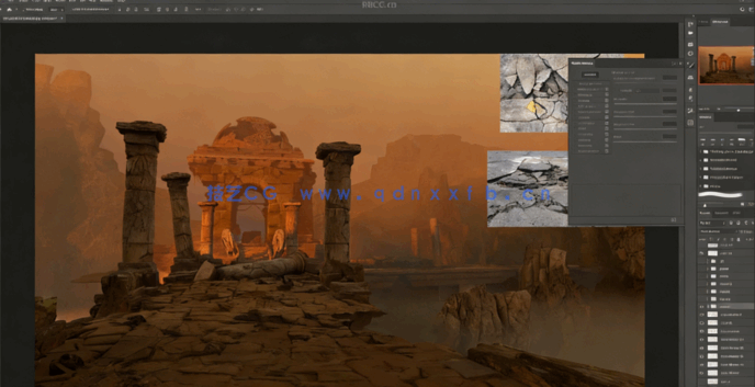 Blender与PS概念艺术场景创作流程综合指南视频教程(图3) Blender与PS概念艺术场景创作流程综合指南视频教程(图3)
