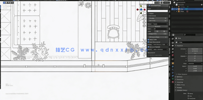 Blender室内建筑可视化效果制作流程视频教程(图5) Blender室内建筑可视化效果制作流程视频教程(图5)
