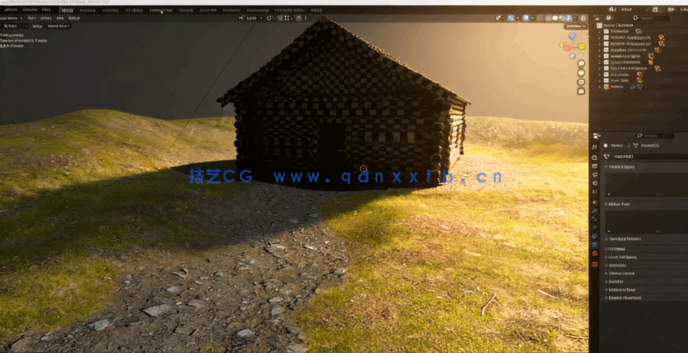 Blender 3D艺术创作全流程大师深度解析视频教程(图5) Blender 3D艺术创作全流程大师深度解析视频教程(图5)