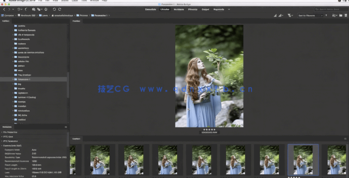 PS室外人像写真梦幻效果图像后期处理视频教程 (图4) PS室外人像写真梦幻效果图像后期处理视频教程 (图4)