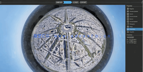 360度全景3D航拍及PS后期修饰视频教程(图5) 360度全景3D航拍及PS后期修饰视频教程(图5)