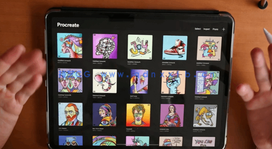 Procreate中使用PS修饰人像皮肤祛痘后期处理视频教程(图4) Procreate中使用PS修饰人像皮肤祛痘后期处理视频教程(图4)