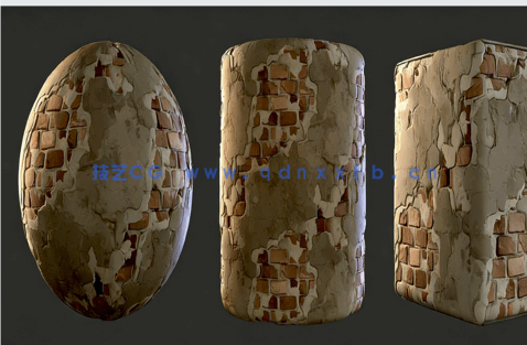 Substance Designer旧砖块老砖头纹理制作视频课程(图2) Substance Designer旧砖块老砖头纹理制作视频课程(图2)