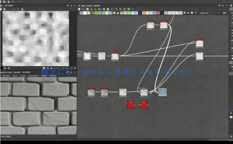 Substance Designer旧砖块老砖头纹理制作视频课程(图3) Substance Designer旧砖块老砖头纹理制作视频课程(图3)