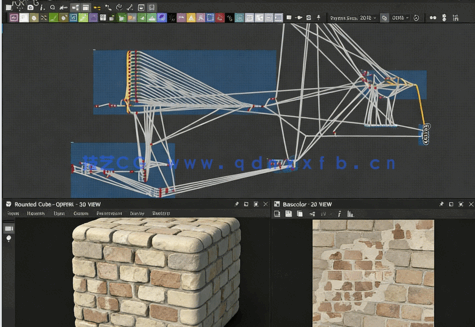 Substance Designer旧砖块老砖头纹理制作视频课程(图4) Substance Designer旧砖块老砖头纹理制作视频课程(图4)