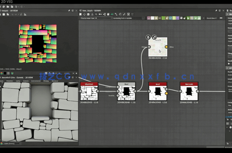 视频课程(图2) Substance Designer砖块杂草纹理制作视频课程(图2)