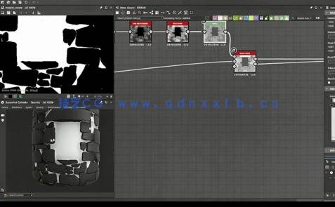 视频课程(图3) Substance Designer砖块杂草纹理制作视频课程(图3)