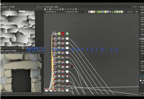 视频课程(图5) Substance Designer砖块杂草纹理制作视频课程(图5)
