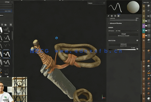 【中文字幕】Substance 3D Painter专业纹理贴图制作大师级视频课程(图5) 【中文字幕】Substance 3D Painter专业纹理贴图制作大师级视频课程(图5)