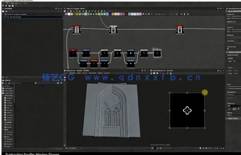 Substance Designer哥特式建筑科隆圆顶材质纹理制作视频教程(图1) Substance Designer哥特式建筑科隆圆顶材质纹理制作视频教程(图1)