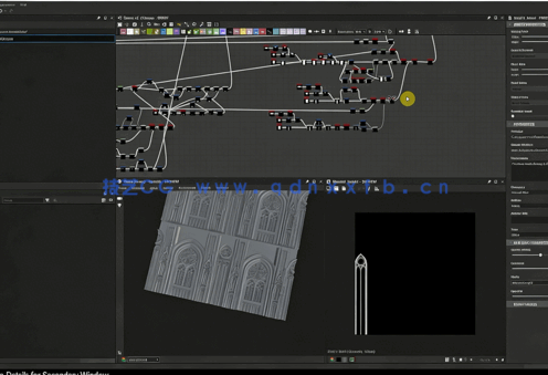 Substance Designer哥特式建筑科隆圆顶材质纹理制作视频教程(图3) Substance Designer哥特式建筑科隆圆顶材质纹理制作视频教程(图3)