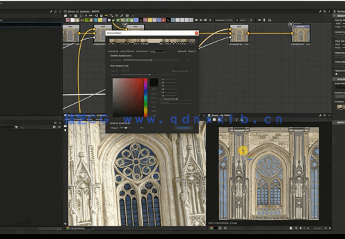 Substance Designer哥特式建筑科隆圆顶材质纹理制作视频教程(图4) Substance Designer哥特式建筑科隆圆顶材质纹理制作视频教程(图4)