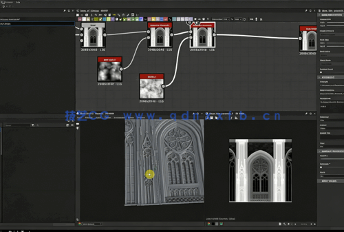 Substance Designer哥特式建筑科隆圆顶材质纹理制作视频教程(图5) Substance Designer哥特式建筑科隆圆顶材质纹理制作视频教程(图5)