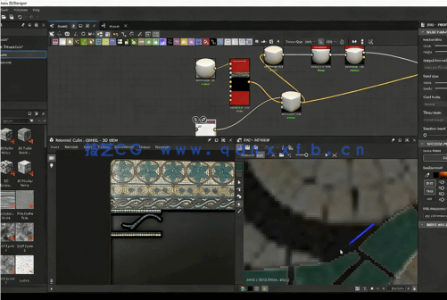 Substance 3D Designer马赛克风格材质制作视频教程(图1) Substance 3D Designer马赛克风格材质制作视频教程(图1)