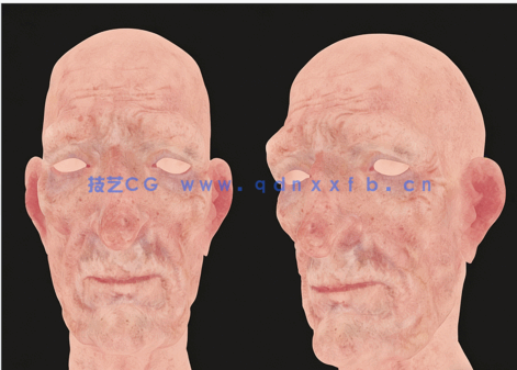 Substance Painter逼真人类皮肤纹理实例制作视频教程(图2) Substance Painter逼真人类皮肤纹理实例制作视频教程(图2)