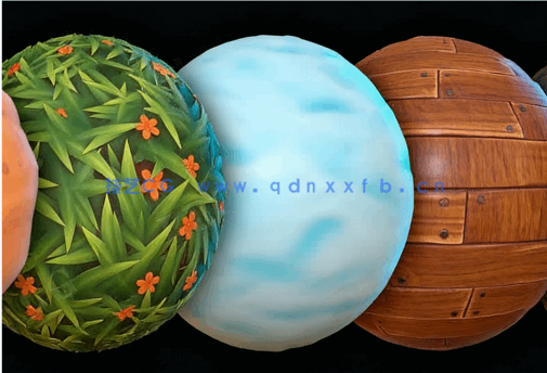 【中文字幕】Substance Designer风格化材质纹理PBR制作流程视频教程(图4) 【中文字幕】Substance Designer风格化材质纹理PBR制作流程视频教程(图4)