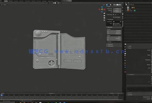 【中文字幕】Blender与Substance Painter游戏资产模型与纹理制作视频教程(图1) 【中文字幕】Blender与Substance Painter游戏资产模型与纹理制作视频教程(图1)