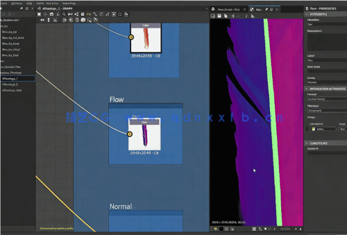 Substance Designer逼真羽毛PBR纹理实例制作视频教程(图4) Substance Designer逼真羽毛PBR纹理实例制作视频教程(图4)