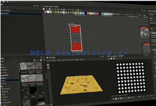 Substance Designer风格化纹理制作系列技巧训练视频教程第二季(图3) Substance Designer风格化纹理制作系列技巧训练视频教程第二季(图3)