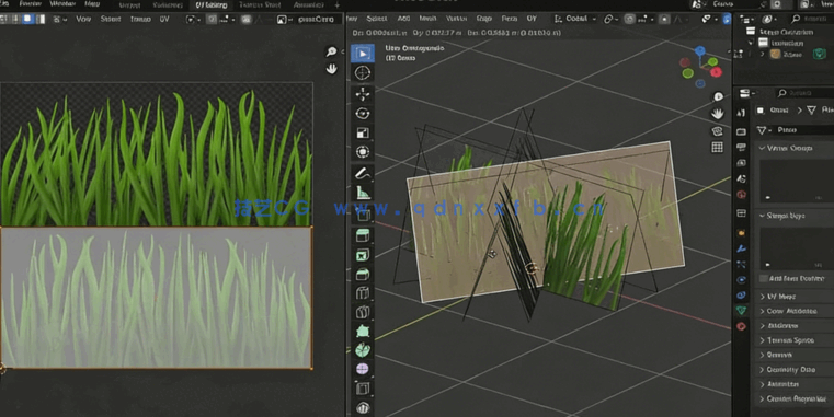 Blender与Unity游戏资产建模与优化技术视频教程(图3) Blender与Unity游戏资产建模与优化技术视频教程(图3)