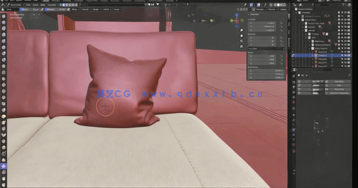 Blender建筑可视化渲染与动画技术训练视频教程(图3) Blender建筑可视化渲染与动画技术训练视频教程(图3)