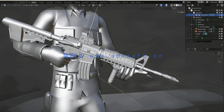 Blender摄像机跟踪与绿屏VFX视效技术视频教程(图4) Blender摄像机跟踪与绿屏VFX视效技术视频教程(图4)