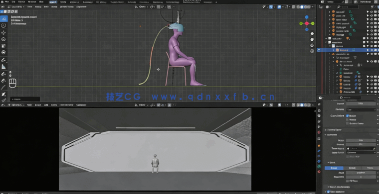 Blender逼真科幻电影3D场景制作流程视频教程(图2) Blender逼真科幻电影3D场景制作流程视频教程(图2)