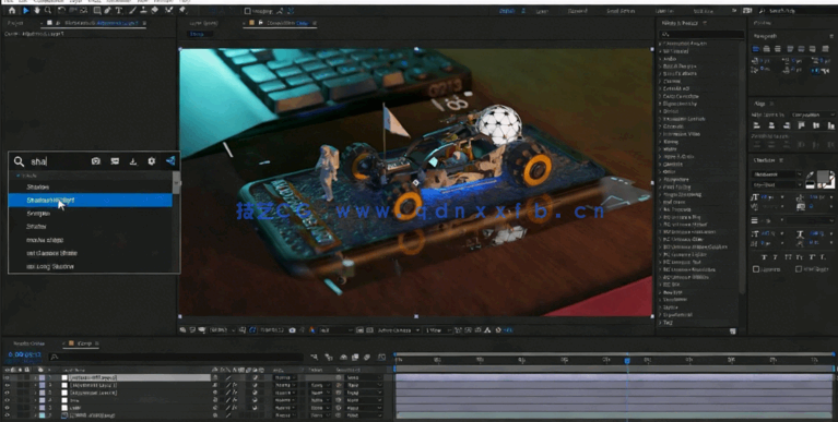 Blender宇航员艺术建模设计工作流视频教程(图2) Blender宇航员艺术建模设计工作流视频教程(图2)