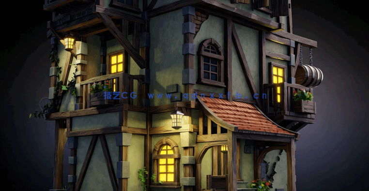 Blender 4逼真3D建筑环境完整制作指南视频教程(图4) Blender 4逼真3D建筑环境完整制作指南视频教程(图4)