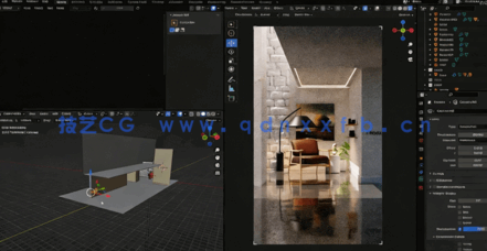 Blender商业产品渲染动画制作流程视频教程(图4) Blender商业产品渲染动画制作流程视频教程(图4)