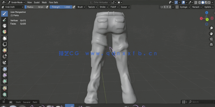 Blender游戏角色建模与动画制作大师级视频教程(图3) Blender游戏角色建模与动画制作大师级视频教程(图3)