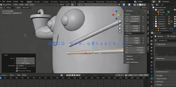 Blender娃娃机模型实例制作视频教程(图2) Blender娃娃机模型实例制作视频教程(图2)