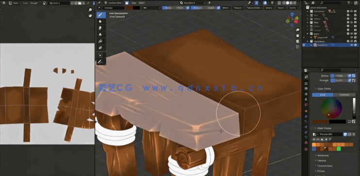 Blender手绘纹理贴图核心j技术视频教程(图2) Blender手绘纹理贴图核心j技术视频教程(图2)