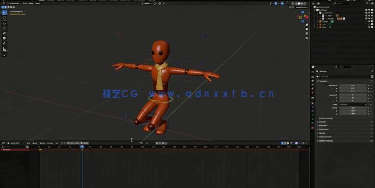 Blender角色动画核心奥义训练视频教程(图3) Blender角色动画核心奥义训练视频教程(图3)