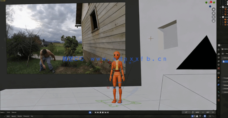 Blender角色动画核心奥义训练视频教程(图5) Blender角色动画核心奥义训练视频教程(图5)