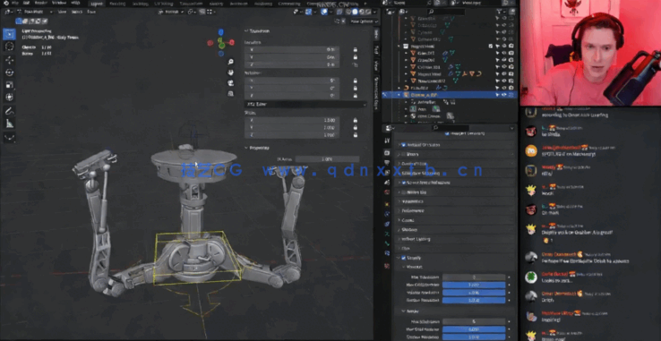 Blender史诗级机甲动画短片制作完整流程视频教程(图2) Blender史诗级机甲动画短片制作完整流程视频教程(图2)