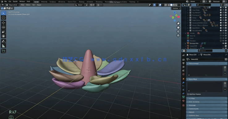 Blender 3D建模初学者完整指南视频教程(图3) Blender 3D建模初学者完整指南视频教程(图3)