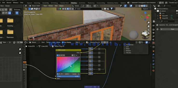 Blender 3D建模与VFX入门技术训练视频教程(图4) Blender 3D建模与VFX入门技术训练视频教程(图4)