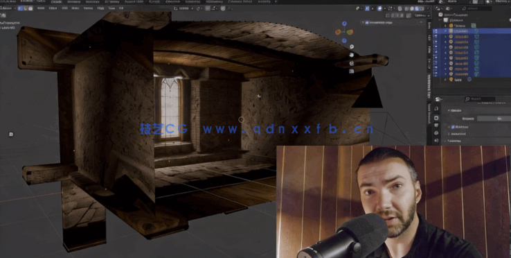 Blender与Stable Diffusion结合创意工作流程视频教程(图4) Blender与Stable Diffusion结合创意工作流程视频教程(图4)