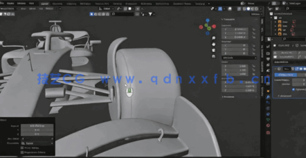 Blender迈凯伦F1赛车完整制作工作流程视频教程(图2) Blender迈凯伦F1赛车完整制作工作流程视频教程(图2)