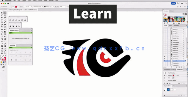 【中英双语】Logo标志设计全面核心技术训练视频教程 (图2) 【中英双语】Logo标志设计全面核心技术训练视频教程 (图2)